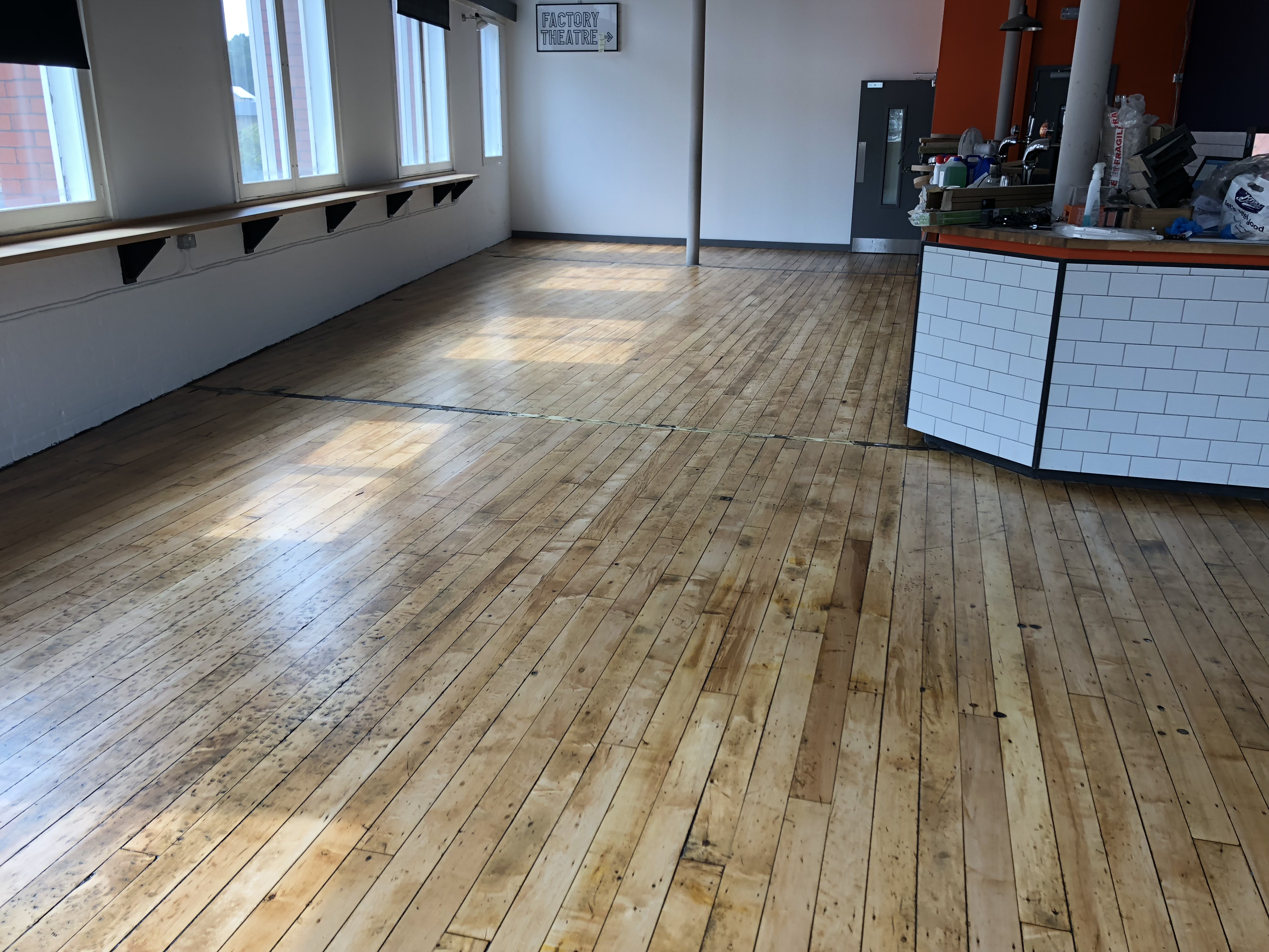 Maple floor sanding in Bristol