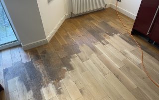 is floor sanding messy?